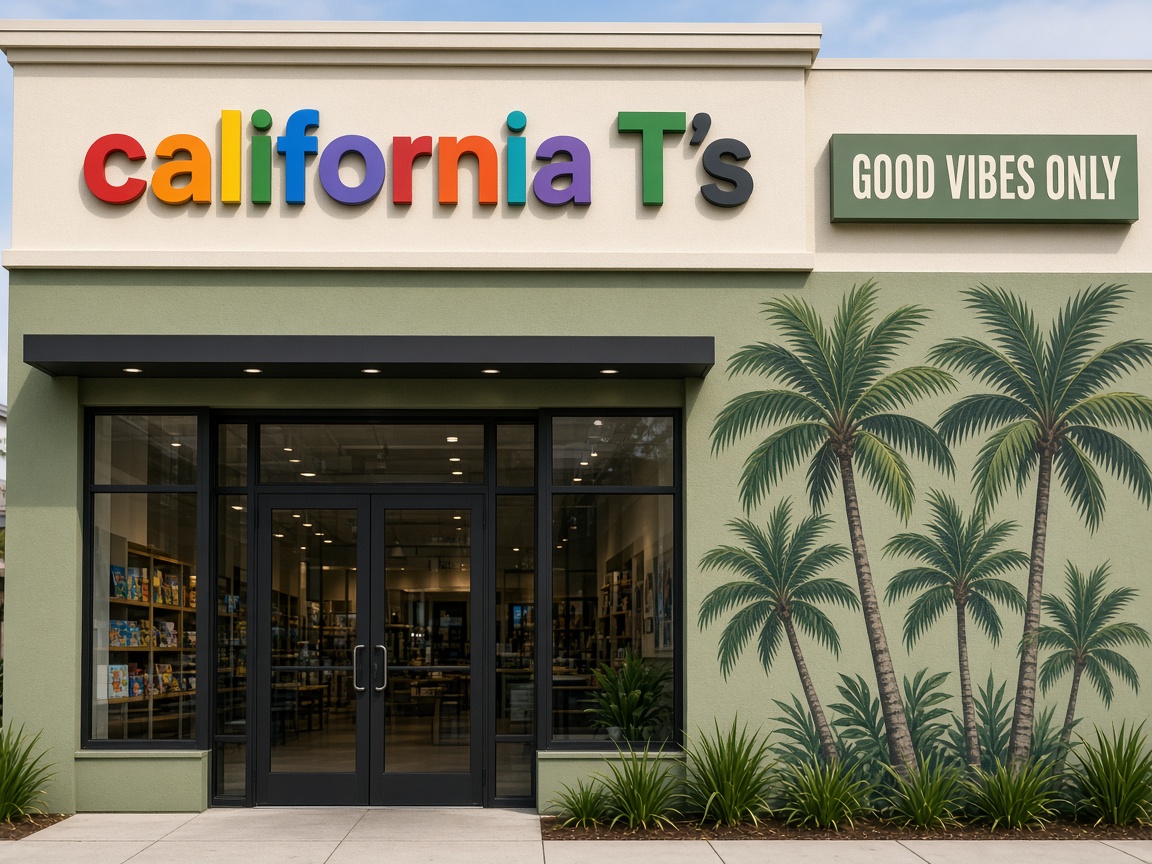 California T's storefront from its public Google Business listing